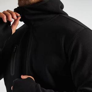 Entrenamiento de primavera Jogging Wear Conjunto de dos piezas Deportes Gimnasio Chaquetas transpirables Chándal Cortavientos Conjunto de chándal para hombres - Product Image 4