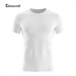 Camiseta interior de algodón ligera esencial para hombre, capa base térmica de secado rápido, Diseño de manga de cuello personalizable, cómodo y ajustado - Product Image 1