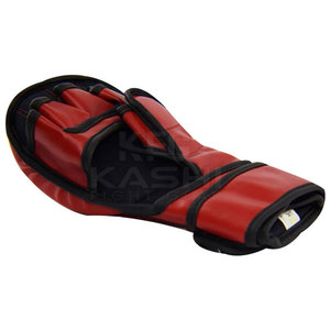 Heavy Duty Kick Boxing MMA Leather Gloves with Adjustable Wrist Strap & Moisture Wicking for <b>Repeated</b> Exercise and Conditioning - Product Image 5
