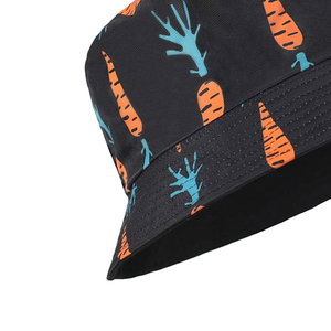 Chapeau Bob Unisexe d'Été en Coton, Motif Designer, Protection Solaire pour Cyclisme, Voyages en Plein Air et Usage Quotidien Décontracté - Product Image 5