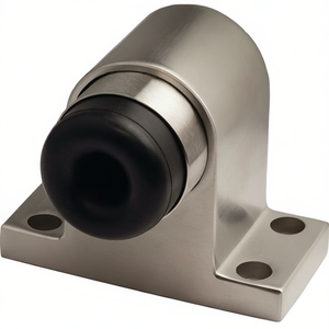 SCHNEGEL Tope de Puerta de Acero Inoxidable Mate 005/589/5 con Montaje de Perno de 75 mm de Altura - Product Image 3