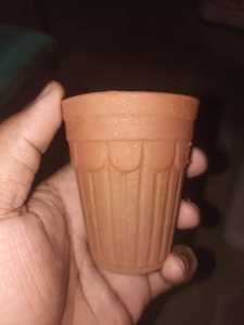 Best Disposable Earthen Clay Glass Tandoori Chai <b>Cup</b> Eco-Friendly Vintage 200ml Tea Coffee Economically Priced Customized Color - Product Image 2