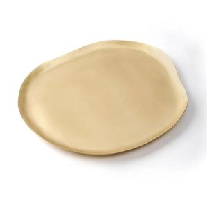 Nuevo 2025 Home Craft Export Bandeja DE SERVICIO DE METAL funcional decorativa con Platos y platos únicos de forma libre irregular - Product Image 1