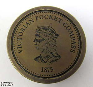 Brújula de tambor antiguo de latón náutico, proveedor mayorista indio de 4 pulgadas, nueva colección náutica antigua, brújula de tambor de latón - Product Image 3