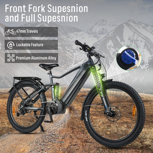 Bici Elettrica da Montagna Varstrom Cola Bear 2.0 in Lega di Alluminio con Sospensione Completa, Motore Centrale Bafang 48V750W, Batteria 20AH - Disponibile in Magazzino UE - Product Image 3