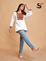 Tenue décontractée pour occasions spéciales, en soie Georgette, avec broderie à motifs, séchage rapide, viscose, Shalwar Kameez indien, tendance estivale élégante