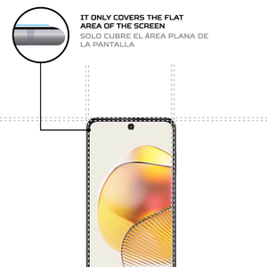 ฟิล์มกันรอยหน้าจอ ANTISHOCK สำหรับโมโตโรล่า โมโต G73 5G ฟิล์มป้องกันระดับพรีเมียม - Product Image 4