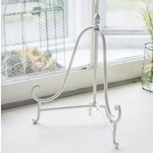 Support de plaque métallique en fer robuste à cadre épais pour assiettes de collection surdimensionnées ou carreaux d'art dans la configuration du salon - Product Image 6