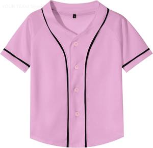 เสื้อยืดเบสบอลลายพิมพ์สำหรับวัยรุ่น แนวสตรีทฮิปฮอป ทรงยูนิเซ็กส์ คอกลม แขนสั้น ผลิตจากเส้นใยโพลีเอสเตอร์ สำหรับเล่นกีฬา - Product Image 2