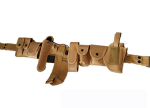 Ceinture tactique à usage extérieur Sangle utilitaire en nylon solide à ajustement réglable pour hommes Fourniture d'usine à design personnalisé - Product Image 4