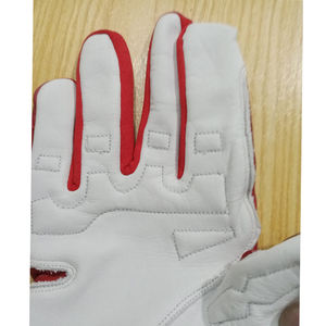 Gants d'entraînement sportif en cuir véritable les plus vendus, prix raisonnable imprimé en gros pour les gants de frappe de baseball de softball - Product Image 6