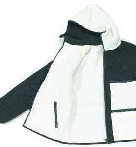 Veste polaire en toile d'hiver pour hommes avec col montant imperméable et coupe-vent chaud et confortable pour les activités de plein air par temps froid - Product Image 6