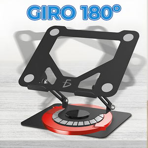 Soporte Ajustable y Plegable de Aleación de Aluminio para Laptop y Tablet, Elevador Ergonómico para Escritorio y Trabajo Móvil - Product Image 2