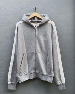 Sweat-shirts d'hiver pour hommes les plus vendus, nouveau design, coupe classique, fermeture éclair intégrale, 100 % coton, fabriqués au Pakistan, faible MOQ, impression sérigraphique en gros - Product Image 4