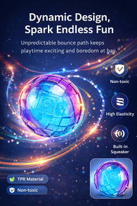 Palla Giocattolo Interattiva per Cani in TPR, Resistente ai Morsi, per Alleviare la Noia e Allenamento, Durevole per Cuccioli - Product Image 2