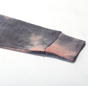 เสื้อฮู้ดสำหรับผู้ชายผ้าคอตตอนซัก100% มีฮู้ดสำหรับสตรีทแวร์ผ้าคอตตอน500จีเอสเอ็มเลือกโลโก้ได้ตามต้องการ - Product Image 4