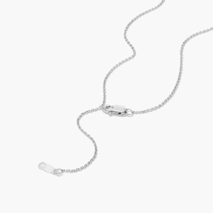 <b>Handmade</b> 20 Inch Luxury Gold/<b>Silver</b> Elegant <b>Necklace</b> Pear Cut Lab Grown Diamond Women's Fashion Jewelry for Weddings - Product Image 6
