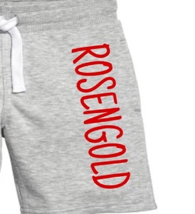 Pantalones Cortos Deportivos para Hombre, Color Gris Jaspeado, 100% Algodón, Cintura Elástica con Cordón, Casuales, Atléticos, Logotipo Personalizado en la Parte Delantera, ODM - Product Image 4