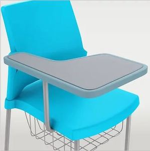 Godrej เก้าอี้ desklet ดีไซน์ทันสมัยวัสดุพลาสติก PP มีโครงเหล็กสำหรับห้องเรียนโรงเรียนและสำนักงานที่บ้าน - Product Image 4