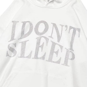 Sudadera con Capucha de Felpa Unisex Personalizada con Brillantina y Pedrería, 100% Algodón, Cálida para Invierno, Ropa Urbana, Venta al por Mayor, Boutique - Product Image 6