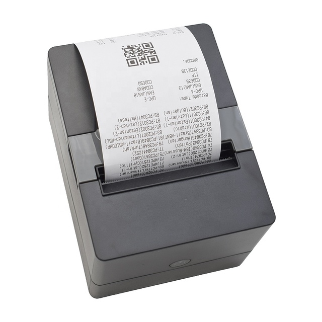High Speed Desktop 80mm USB Thermal Receipt Printer 203DPI BIll Printer for POS Terminal Store