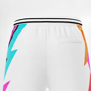 Pantalones Cortos de Pana Esenciales de Cintura Alta con Cordón Ajustable 100% Poliéster, Ajuste Tradicional Sólido para Uso Diario Informal - Product Image 5