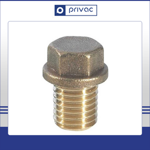 ISO Certified Premium Grade Brass Male Plug Indoor Water Block <b>Pipe</b> Fittings Used - Product Image 4