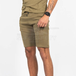 2025 été hommes ensembles décontractés couleur unie à manches courtes t-shirt cordon Shorts vêtements de rue entraînement hommes costumes - Product Image 6