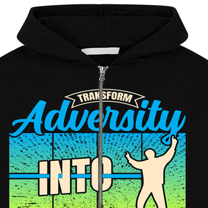 2025 pull surdimensionné 100% coton sweats à capuche pour homme impression Streetwear pleine fermeture éclair fabrication à capuche pour unisexe - Product Image 6