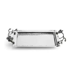 ถาดโลหะอะลูมิเนียมสำหรับตกแต่งอาหารดีไซน์หรูหราถาดสำหรับวางบนโต๊ะอุปกรณ์ตกแต่งอาหาร - Product Image 3