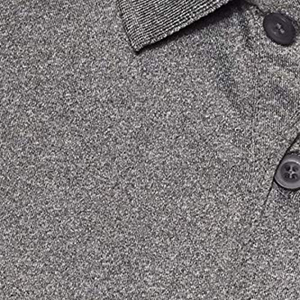 Polo de la mejor calidad para hombre, jersey de color gris, ropa informal de diseño liso, Polo de talla grande con diseño y talla personalizados - Product Image 5