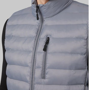 Chaleco Acolchado de Lona sin Mangas para Hombre de Alta Calidad, Diseño Personalizado, Último Diseño, Ropa Casual - Product Image 4