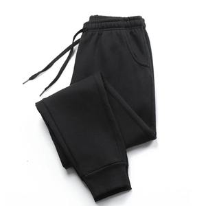 Automne hommes ensemble de vêtements de sport chaud hiver sweats pantalons avec capuche avant Logo 2 pièces vêtements de sport confortables - Product Image 6