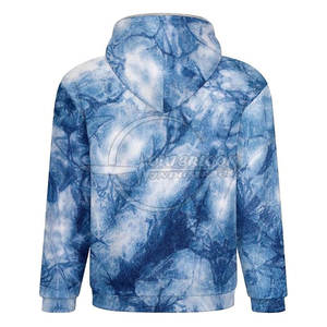 Meilleure vente en ligne Sweats à capuche pour hommes Hiver Service OEM Sweats à capuche Tie Dye pour hommes Design personnalisé Sweats à capuche Tie Dye pour hommes - Product Image 2