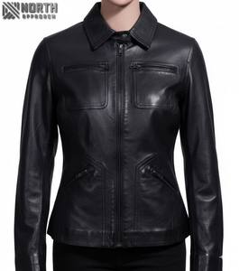 แจ็กเก็ตหนังแท้แจ็กเก็ตหนังแท้แฟชั่นดีไซน์ใหม่ - Product Image 1