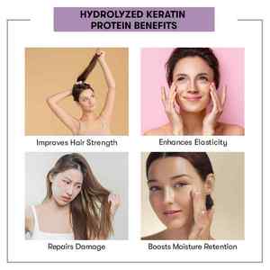 Hydrolyzed Keratin <b>Shampoo</b> Powder Premium Quality Hair Care Product - Product Image 3