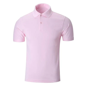 T-shirt à manches en coton polo t-shirt pour hommes fabricant vente en gros 100% t-shirt polo en pur coton - Product Image 1