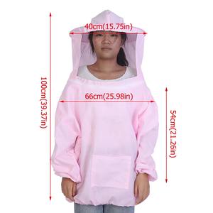 Apiculture veste rucher vêtements de protection Sting Proof Polyester imperméable costume capuche léger miel récolte hommes - Product Image 3