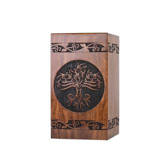 Handmade Rosewood <b>Urn</b> <b>for</b> Human <b>Ashes</b> Tree of Life <b>Wooden</b> Box Personalized Cremation <b>for</b> <b>Ashes</b> Handcrafted Large - Product Image 6