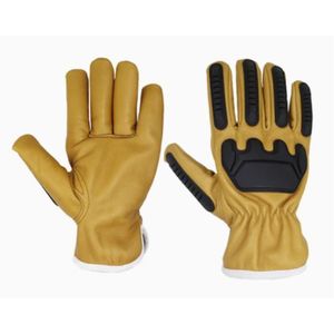 Mechanic Safety Work Gloves <b>TPR</b> Impact Resistant Labor Protection Gloves Cut Resistant - Product Image 2