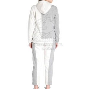 <b>Women</b> Two Piece Tracksuit Hooded <b>Fleece</b> Sweatshirt Full Length <b>Jogger</b> Pants Casual Winter Set - Product Image 3