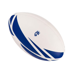 Fabrication professionnelle de ballons de rugby de haute qualité Nouveau design Impression de logo personnalisé multicolore - Product Image 4