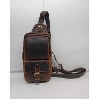 Tas Selempang Kulit Asli Kualitas Terbaik, Fashion Bisnis, Penggunaan Sehari-hari, Ringan, Tahan Air, Awet, Bergaya Vintage Pria B