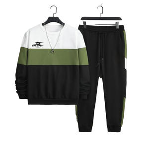 Traje de pista de invierno para hombre, ropa de calle informal hecha con Material de alta calidad disponible con Logo personalizado y diseño - Product Image 1