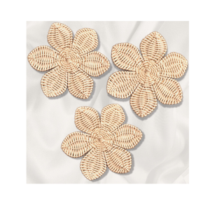 Rotin Mur Fleur Pépinière Décor Tentures Murales Décoration Accessoires Ensemble De Rotin Fleur - Product Image 4