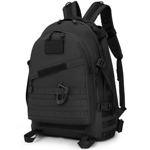 Mochila Táctica de 45 Litros - Negra con Sistema Molle Frontal, Múltiples Correas de Compresión, Correa de Cinturón de Liberación Rápida, Camuflaje Personalizado - Product Image 2