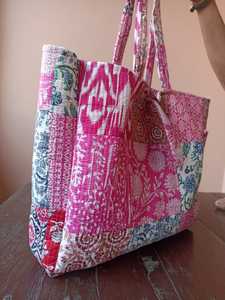 Luxury Premium Multi-Color <b>Tote</b> <b>Bag</b> Made in India Leather and Canvas Lining <b>Summer</b> Product by Indian Manufacturer Exporter - Product Image 4