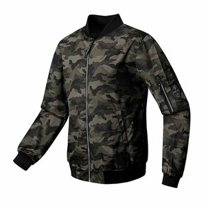 Blouson d'aviateur à revêtement sergé/PU en polyester 100% pour la saison d'hiver, blouson d'aviateur Hip Hop de qualité supérieure Streetwear vierge pour hommes - Product Image 6