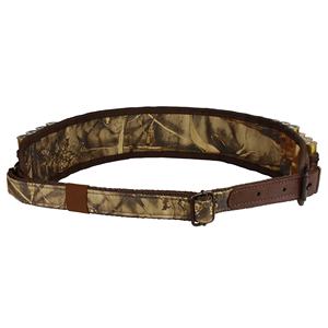 Cinturón Porta Municiones de Alta Calidad para Calibres 12 y 16, Bandolera de Camuflaje Marrón - Product Image 2