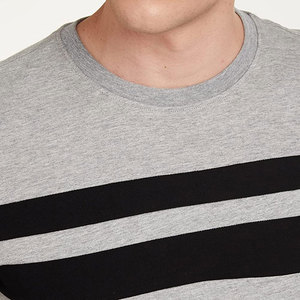 Ropa informal para hombre Camiseta ligera con estilo de la mejor calidad 100% algodón Color liso - Product Image 3